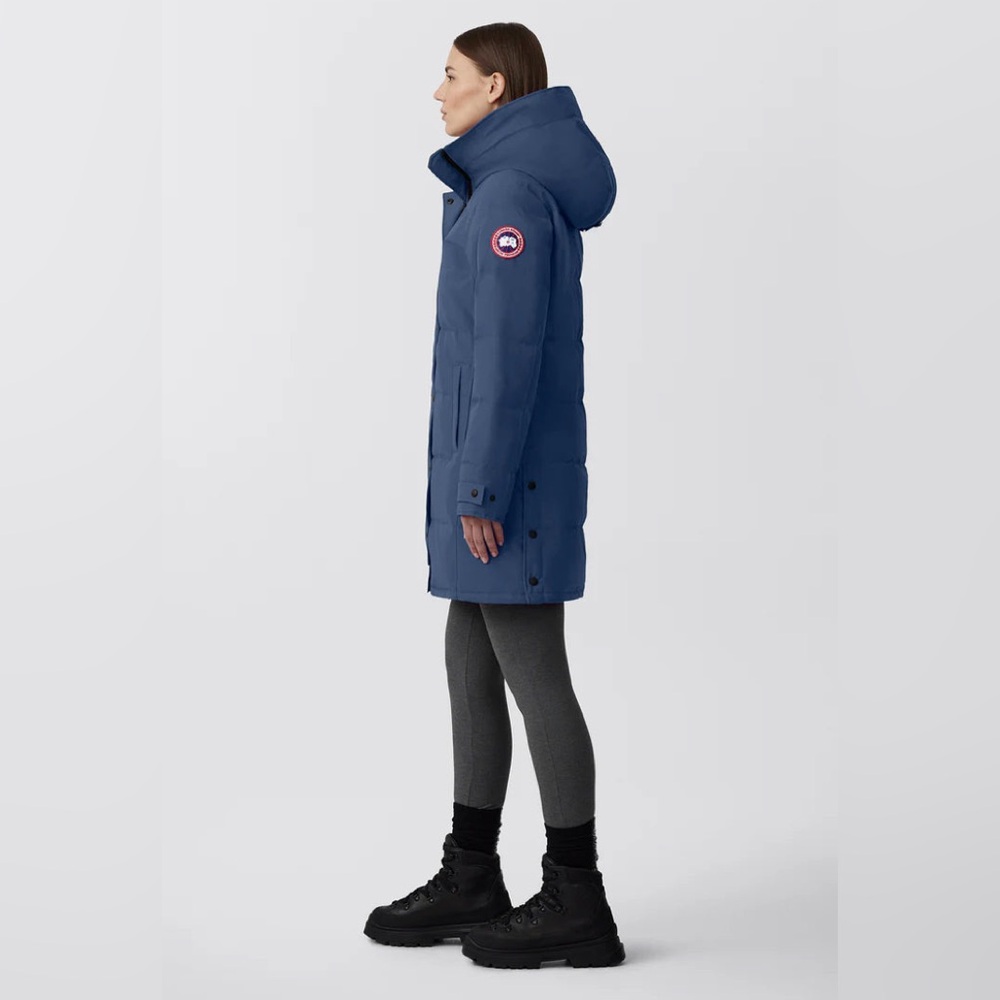 Canada Goose Shelburne parka CR color Ozone Blue 3802W - Picture 2 of 8